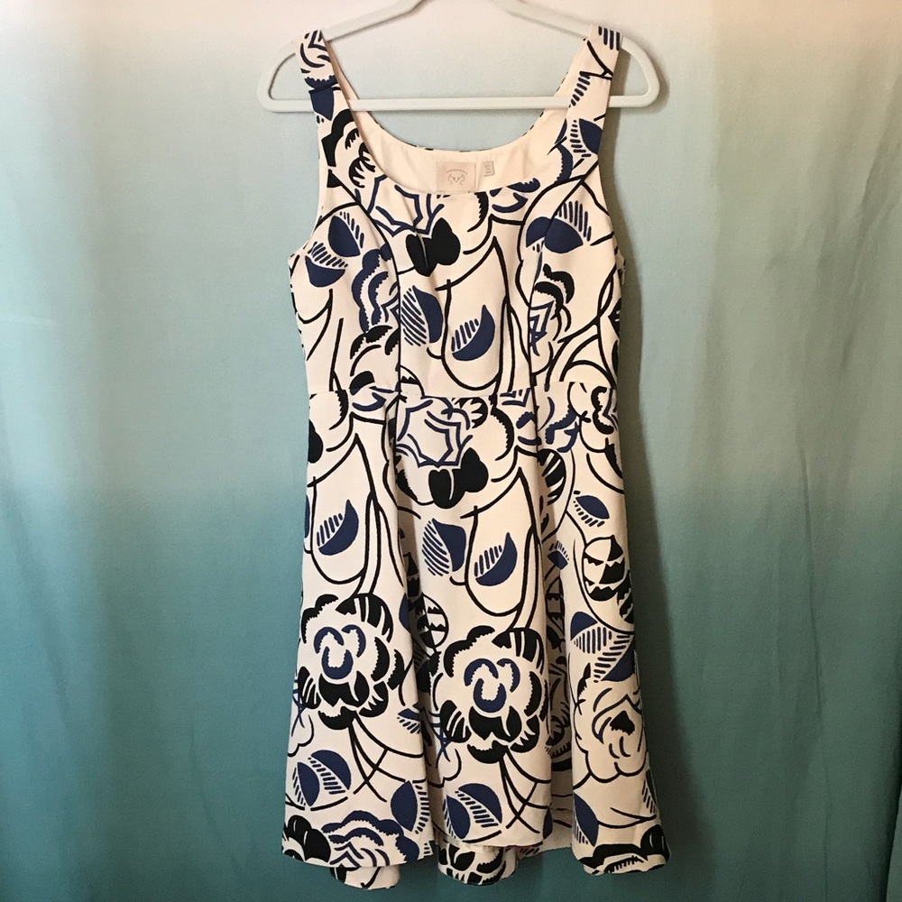 Vanessa Virginia Ink Set Blooms dress. Anthro